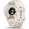 Часы GARMIN VIVOMOVE SPORT цвета слоновой кости, безель цвета персикового золота, силиконовый ремешок 010-02566-01